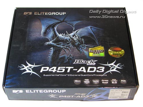  ECS P45T-AD3, упаковка 