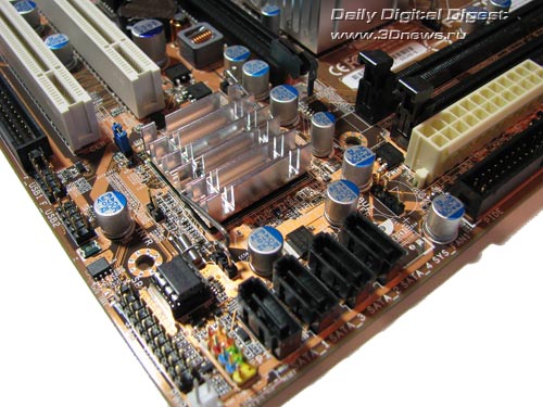 Foxconn G31MG-S угол платы