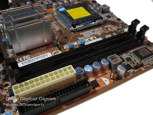 Foxconn G31MG-S слоты DIMM