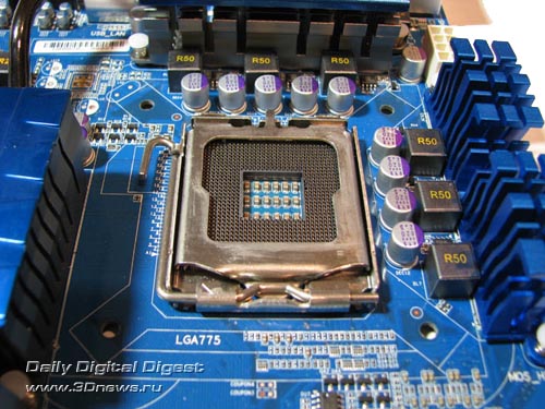  Gigabyte EP45-UD3R сокет 