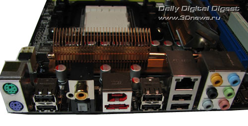  ASUS M4A79 Deluxe задняя панель 
