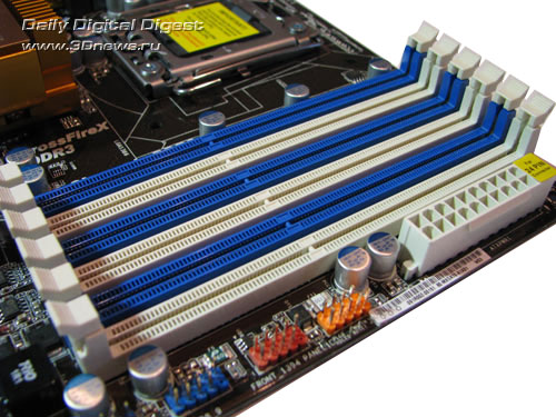  ASRock X58 SuperComputer DIMMs 