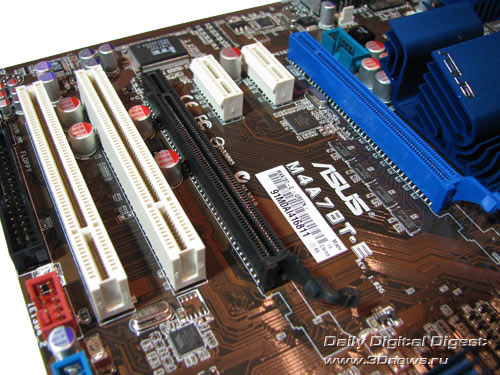  ASUS M4A78T-E слоты расширения 