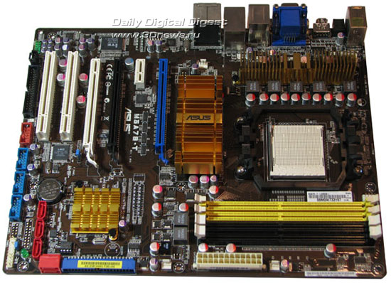  ASUS M3A78-T плата 
