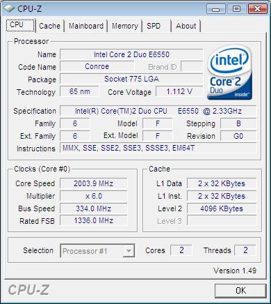 ASUS Maximus II Gene штатная частота