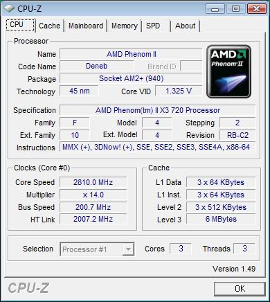 ASUS Crosshair III Formula штатная частота