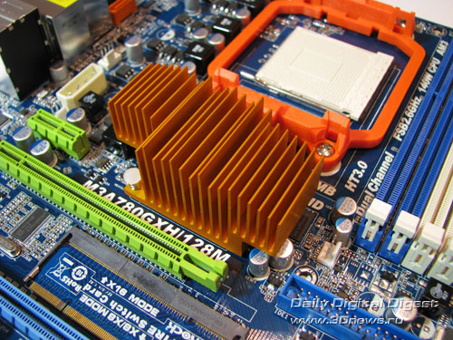  ASRock M3A780GXH/128M северный мост 