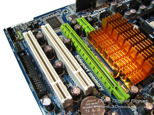  ASRock A780GMH/128M слоты расширения 