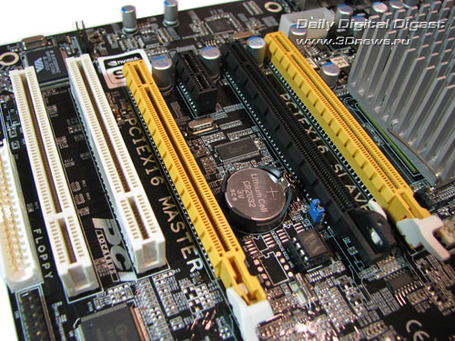  Manli X58SLI-A-E  слоты 