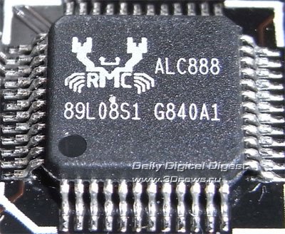 Manli X58SLI-A-E  звуковой контроллер 