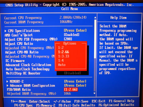 MSI 785GM-E51 частота памяти