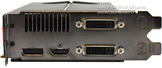  панель вывода ASUS EAH5870 