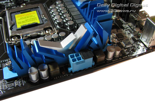  ASUS P7P55D Deluxe разъем питания 
