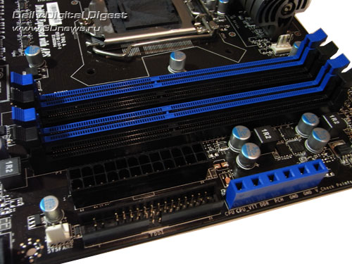  MSI P55-GD65 DIMMs 
