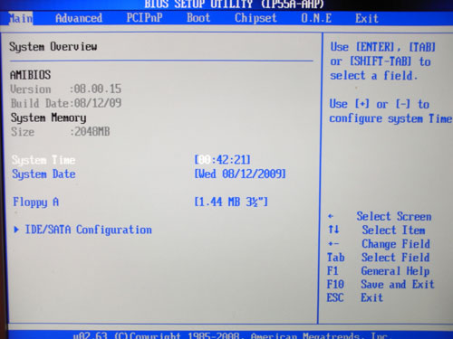 Biostar TPower I55 BIOS