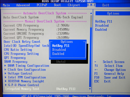 Biostar TPower I55 MemTest 1