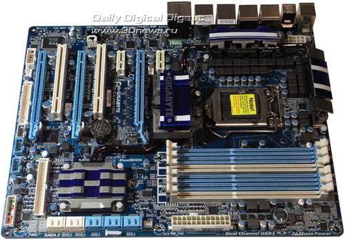  Gigabyte GA-P55-UD6-С плата 