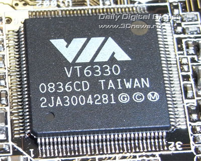  ASRock P55M Pro контроллер FireWire 