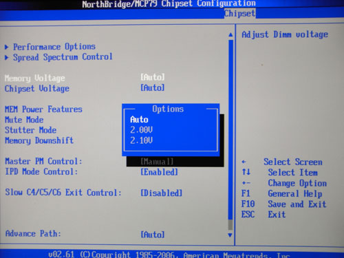 Zotac IONITX-A-E Vmem