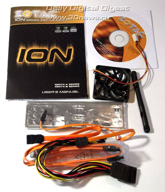 Zotac IONITX-A-E комплектация 1 