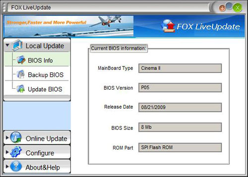 Foxconn Cinema II Deluxe Update