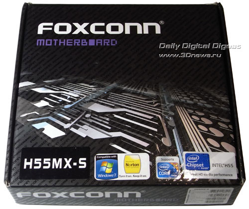  Foxconn H55MX-S упаковка 
