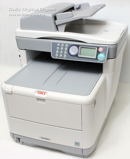  OKI MC360. Вид общий 