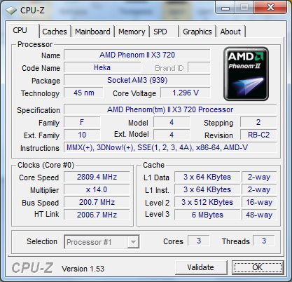 ASUS M4A89GTD PRO/USB3 штатная частота 1