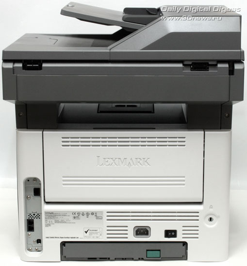  Lexmark x364dn. Вид сзади 