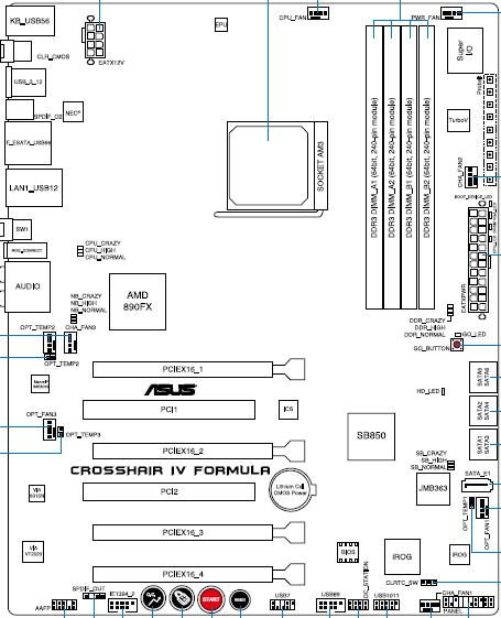  ASUS Crosshair IV схема 