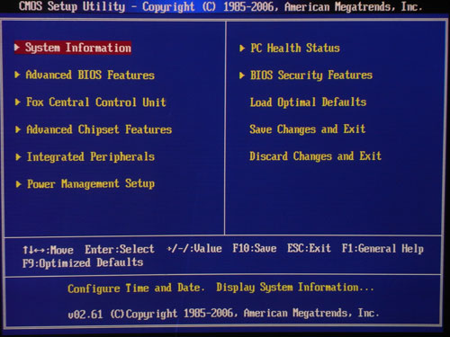 Foxconn A88GM Deluxe BIOS