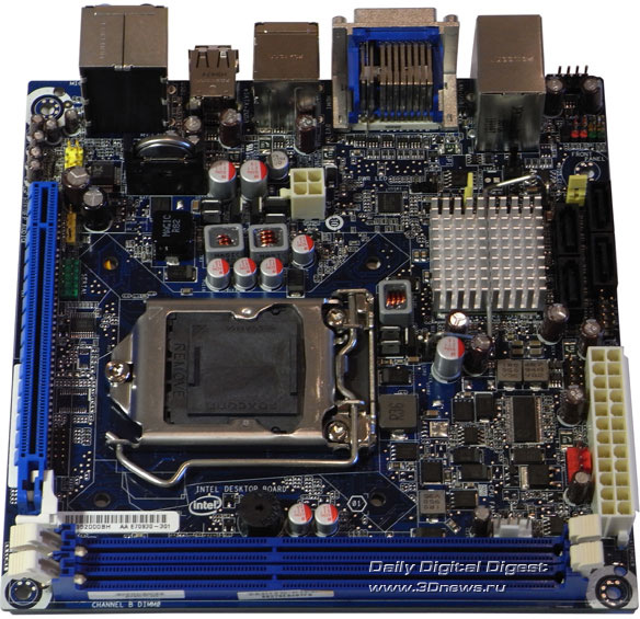  Intel DH57JG плата 