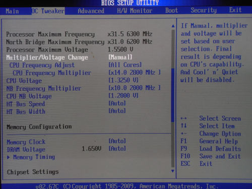 ASRock 890FX Deluxe4 функции разгона2