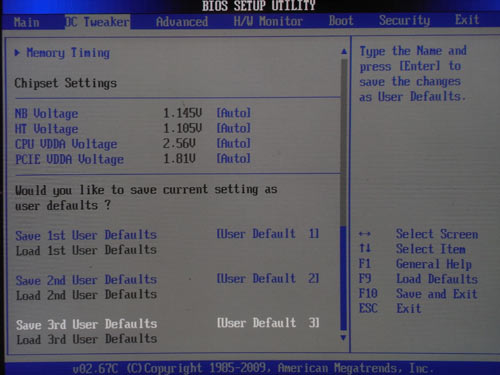 ASRock 890FX Deluxe4 Profiles