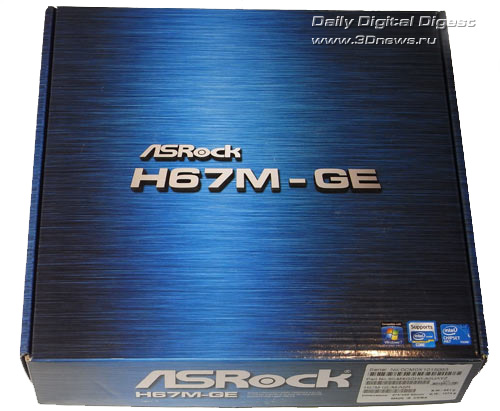  ASRock H67M-GE упаковка 