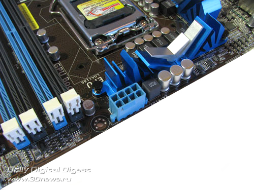  ASUS P8H67-M Evo разъем питания 