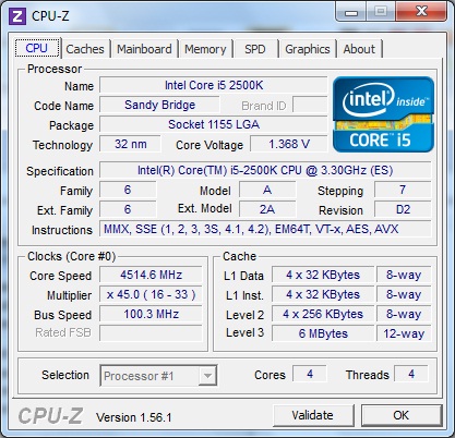 ASUS P8P67-M Pro разгон