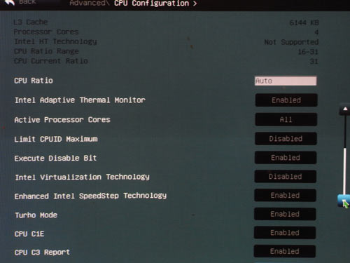 ASUS P8P67-M Pro CPU 1