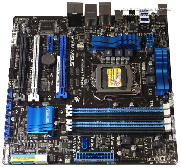 ASUS P8P67-M Pro плата