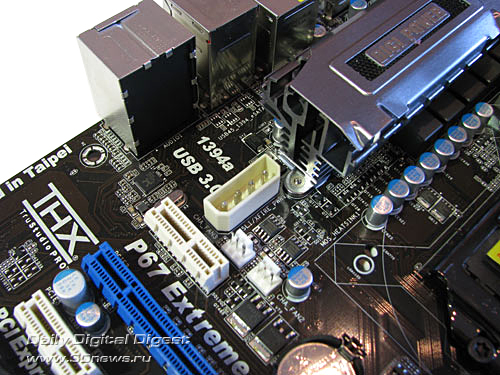  ASRock P67 Extreme4 разъем питания 1 