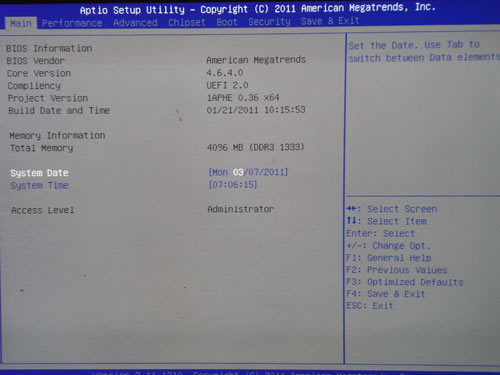 Sapphire P67 Hydra BIOS