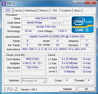 ASUS Sabertooth P67 разгон 1