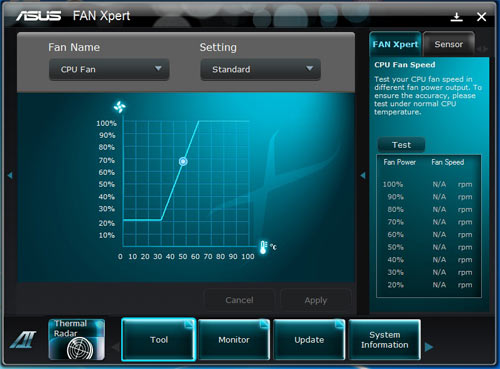 ASUS Sabertooth P67 AI Suite 4