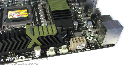 ASUS Sabertooth P67 разъем питания