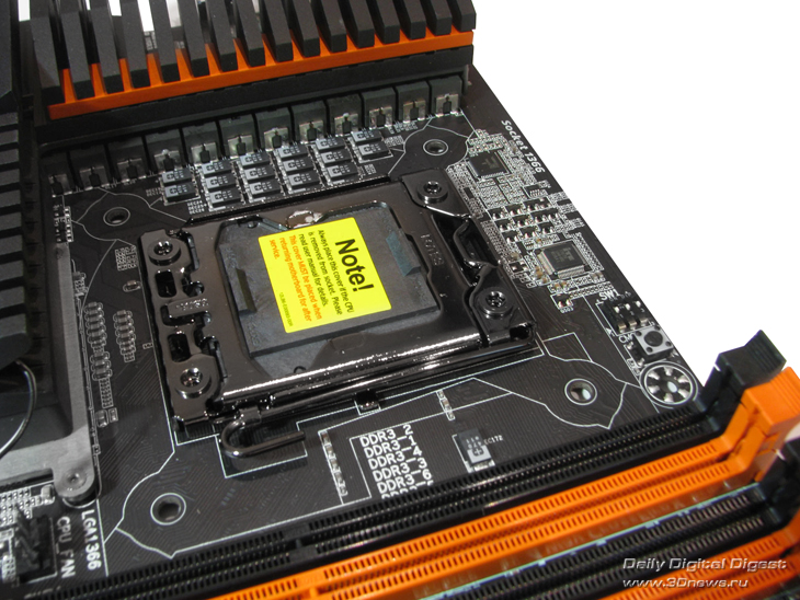  Gigabyte X58A-OC сокет 
