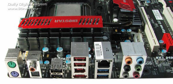  Biostar TA990FXE задняя панель 