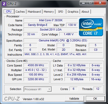ASUS P9X79 WS разгон 3
