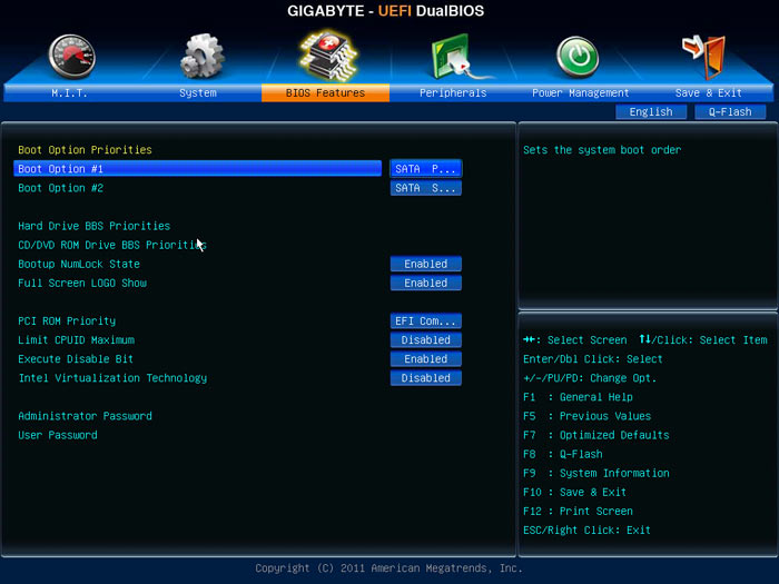 Gigabyte B75M-D3H BIOS2