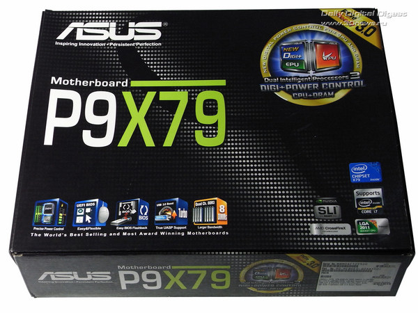  ASUS P9X79  упаковка 