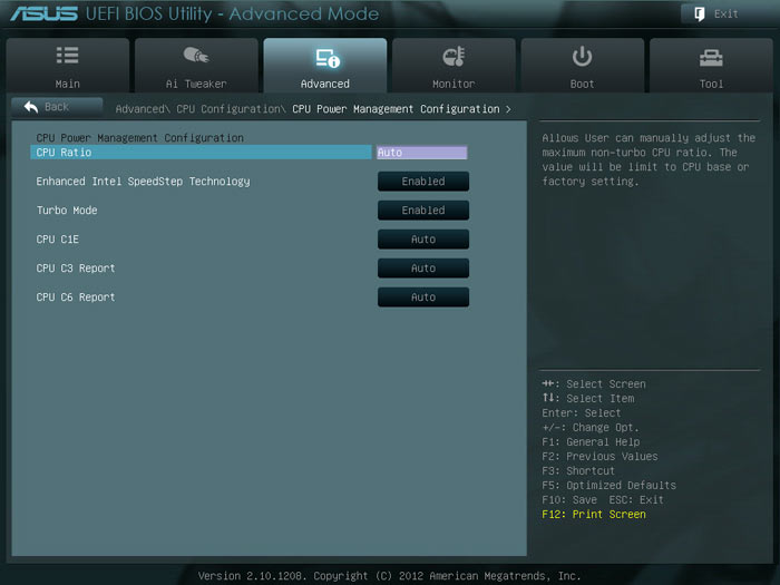ASUS P8H77-M LE BIOS CPU3